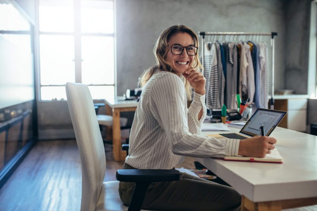 Happy Businesswoman