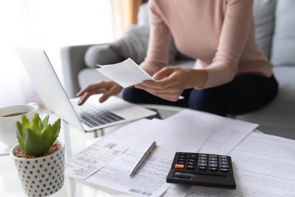 paying online with many forms